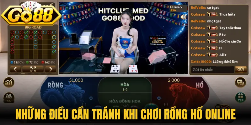 Rồng Hổ Online - Bí Quyết Chơi Bất Bại Đến Từ Cao Thủ 3 Những điều cược thủ cần tránh khi chơi Rồng hổ online